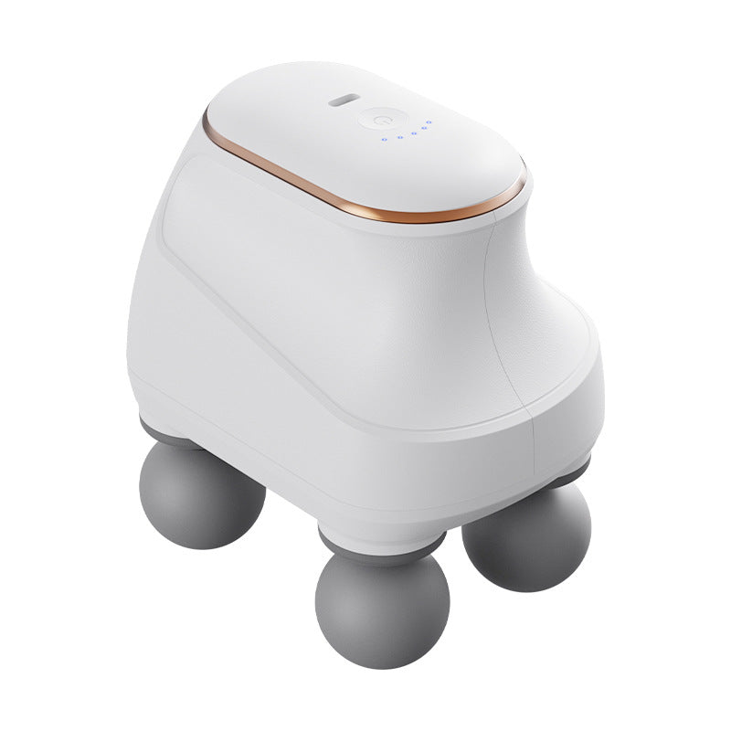 Portable Rechargeable Massage Gun - White