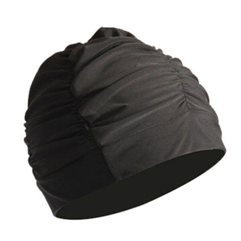 Swimming Hat Women's For Long Hair Comfortable Fabric Swimming