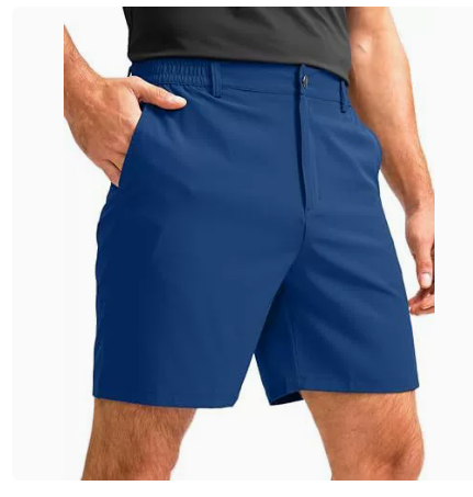 Men's Lightweight Golf Shorts - Blue