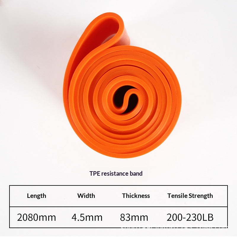 Elastic Pull-Up Assist Resistance Bands - Orange