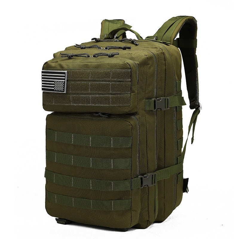 45L Tactical Hiking Backpack, Men's and Women's - Army Green