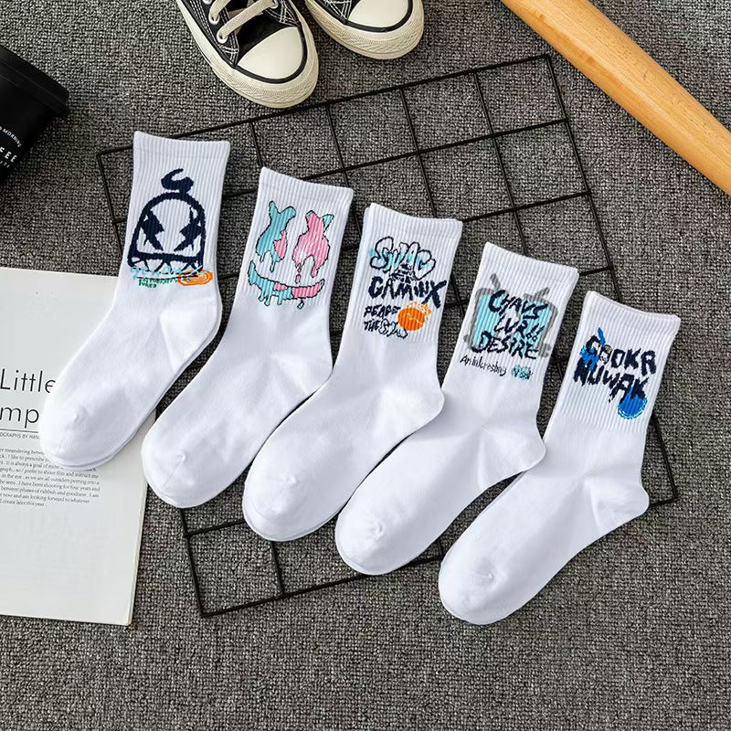 Breathable Tube Socks - Style 6