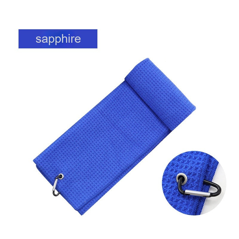 Golf Ball Cleaning Towel - Blue