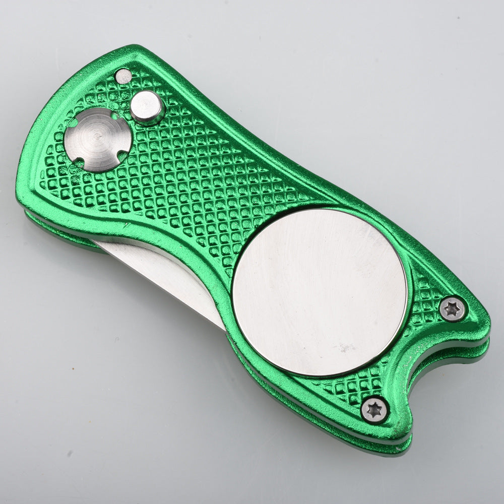 Golf Divot Repair Tool - Green