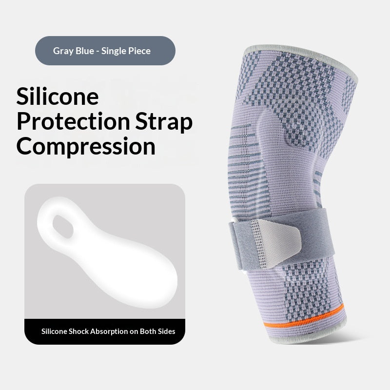 Compression Tennis Elbow Brace - Gray And Blue