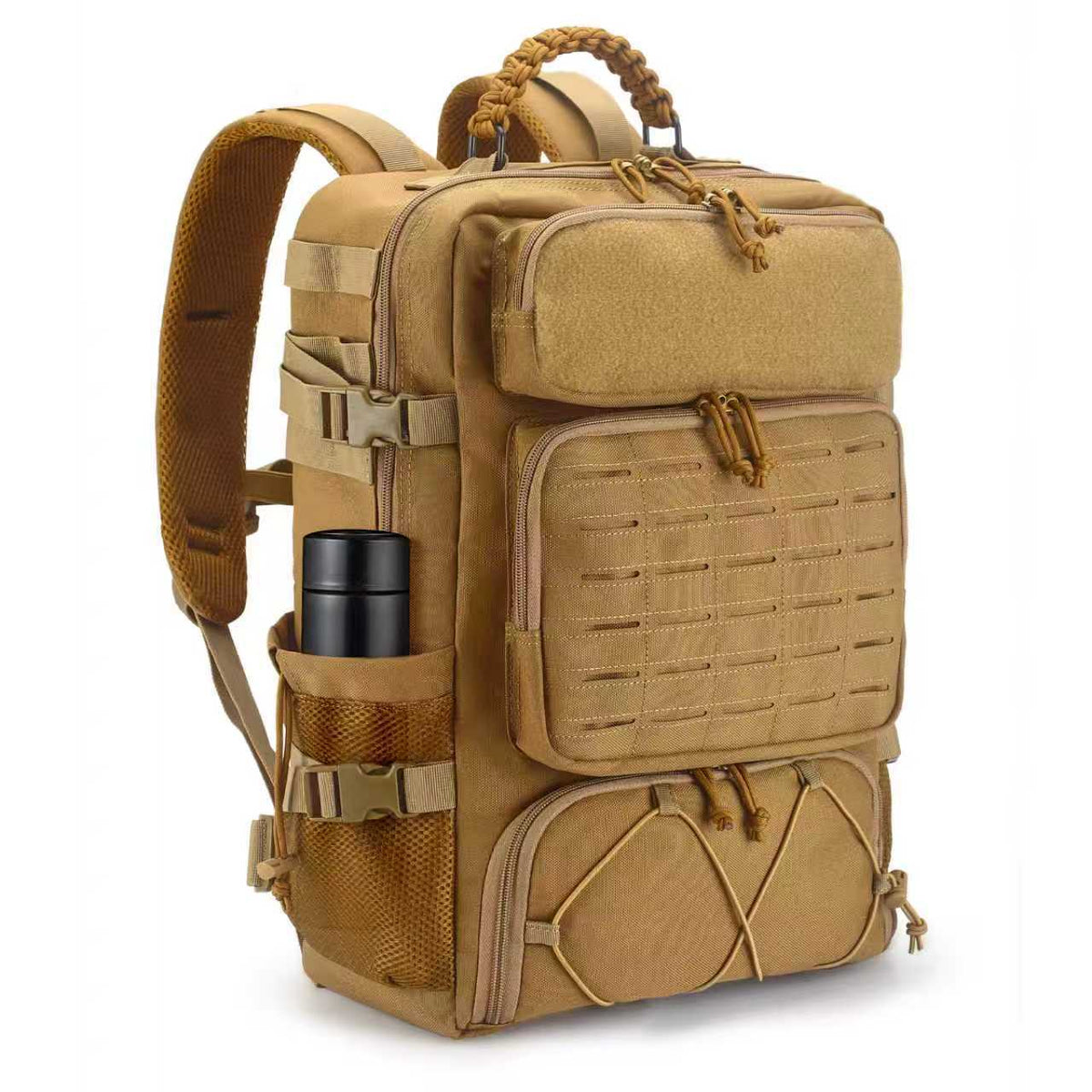 Multifunctional Tactical Outdoor Backpack - Khaki