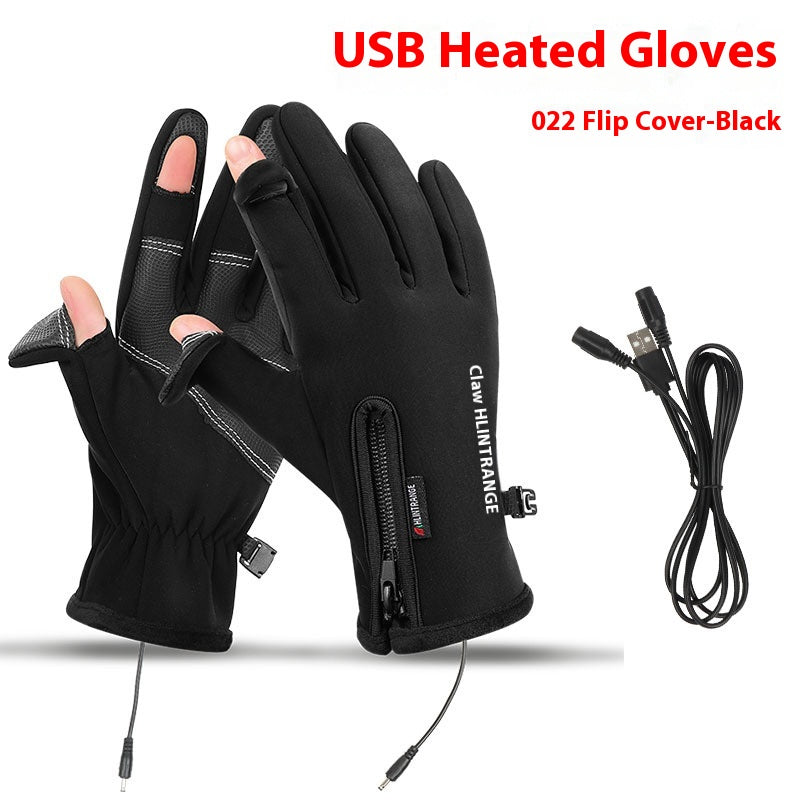 USB Electric Heating Winter Gloves