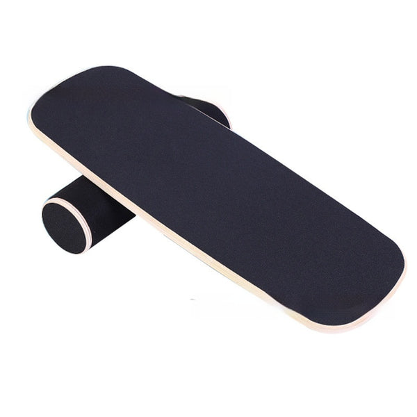 Solid Wood Balance Board - Black