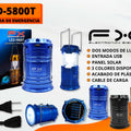 LED Emergency Camping Lantern, Solar & USB Rechargeable - Default