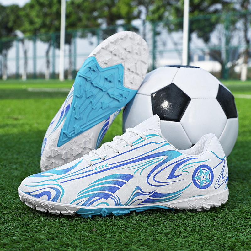 Youth Professional Training Sneakers - Broken Nail SD14 White Blue