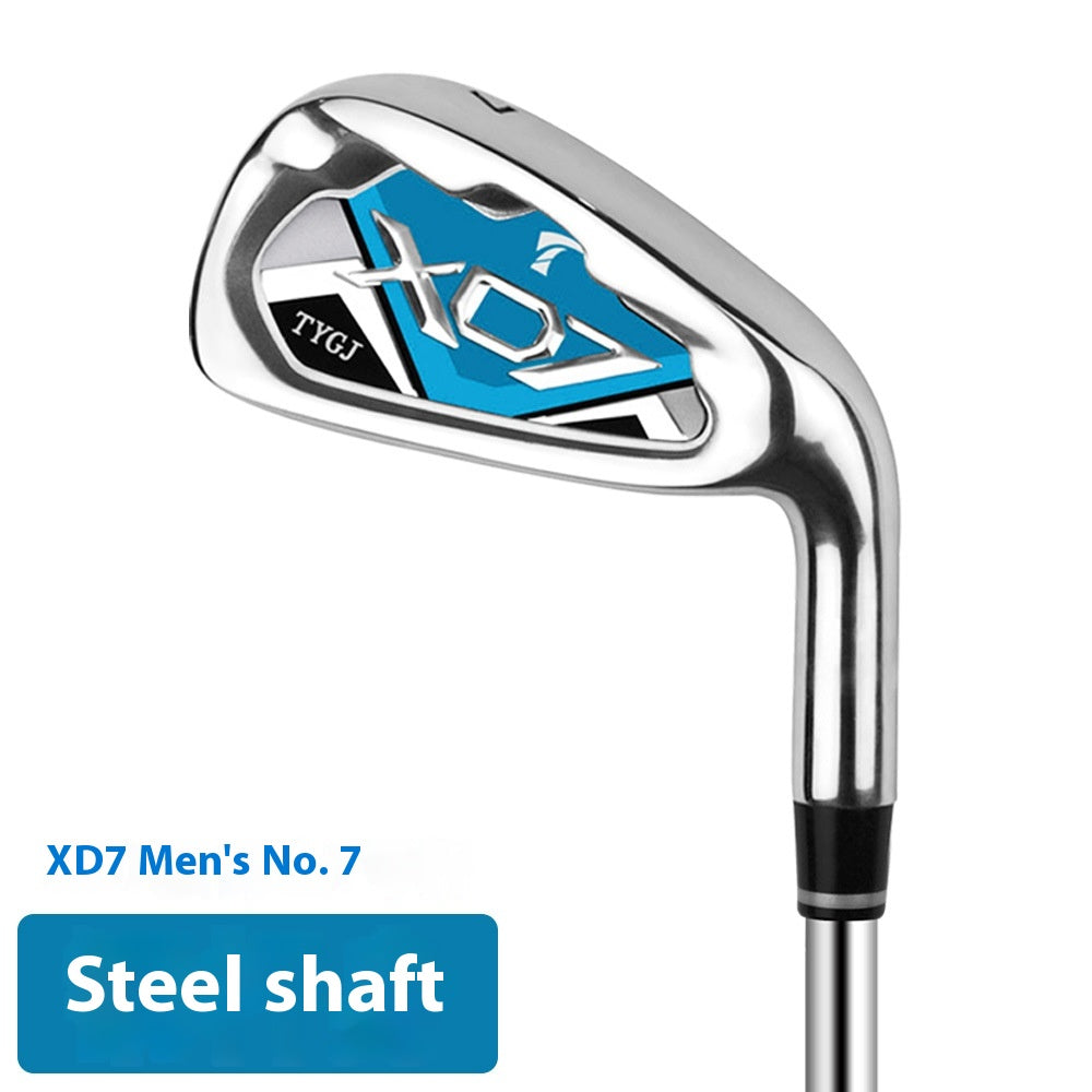 Beginner Carbon Golf Club - Male Blue Steel Rod Body