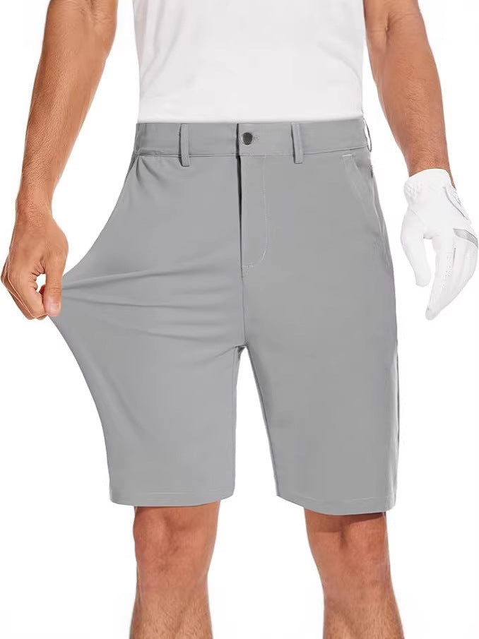 Men's Golf Business Shorts - Light gray