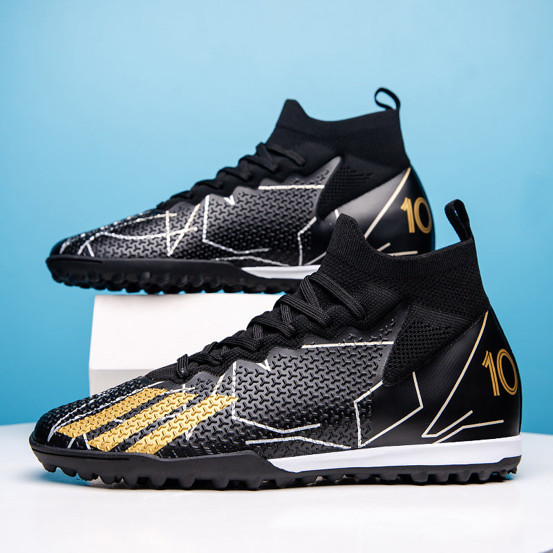 Broken-Nail Soccer Training Shoes - Broken Nail AK47 Black