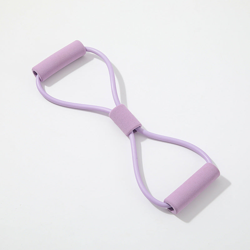 Yoga & Pilates Stretch Resistance Band - Purple
