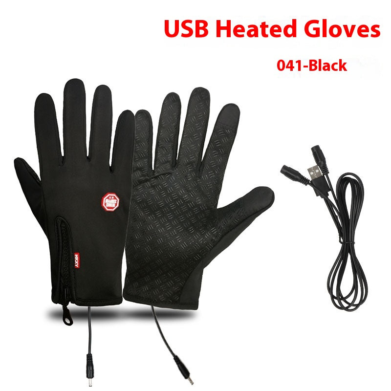 USB Electric Heating Winter Gloves