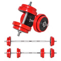 44lbs Adjustable Dumbbell Set - Red Wine