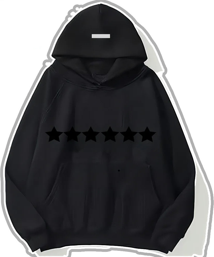 Men's Letter-Print Warm-Up Hoodie - 4 Color