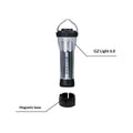 Outdoor Camping Flashlight with Incandescent Bulb - New Model GZ Lamp In Black