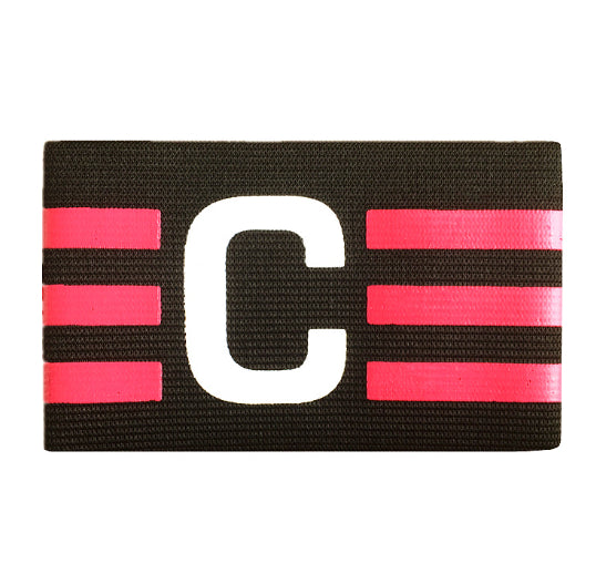 Football captain armband - Black 4PCS
