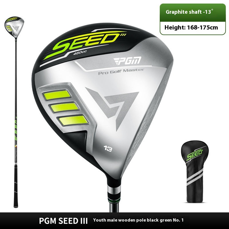 Junior Titanium Fairway Wood - Black Green 168to175