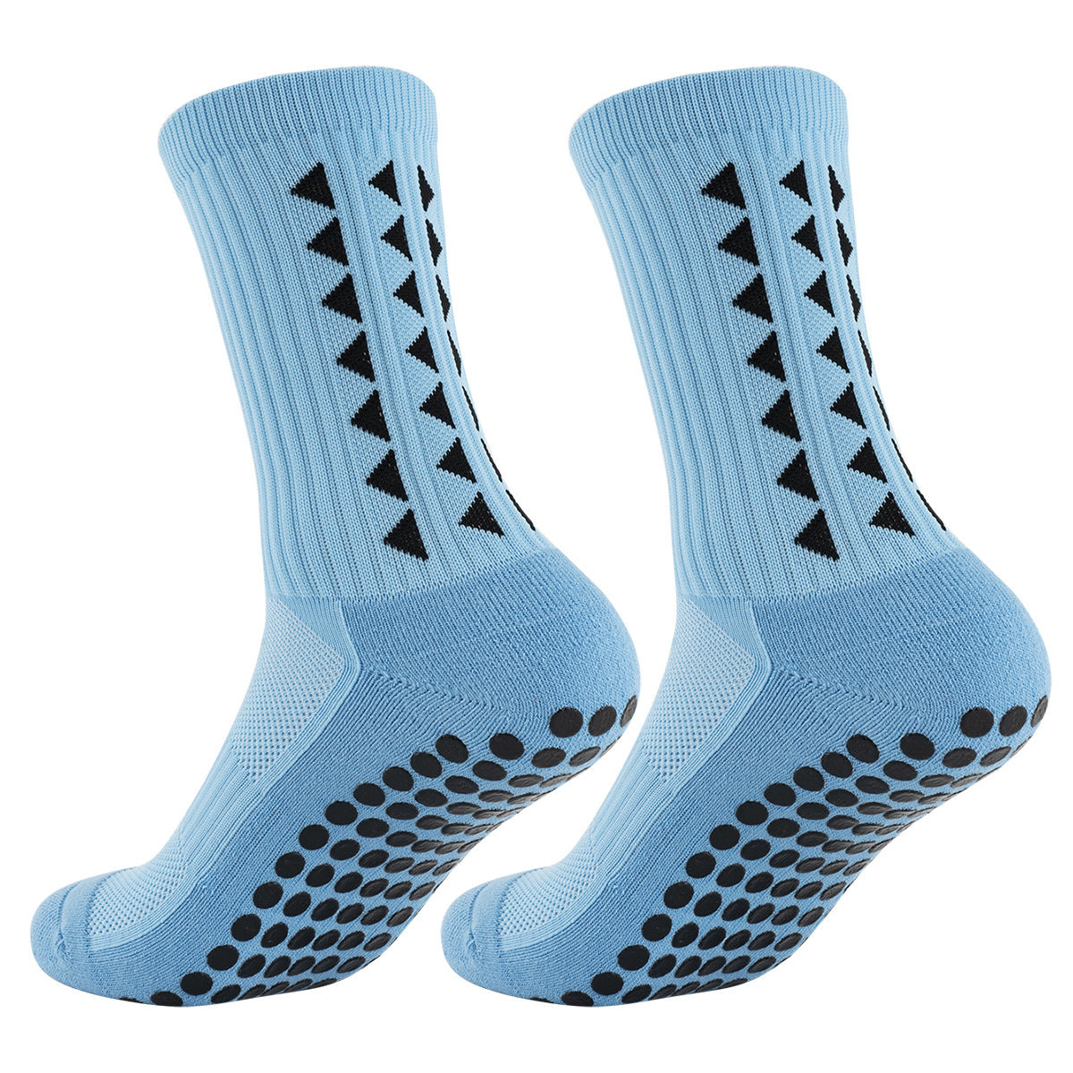 Mid-Calf Sports Socks - Sky Blue
