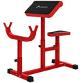 265 LBS Preacher Curl Bench - Red