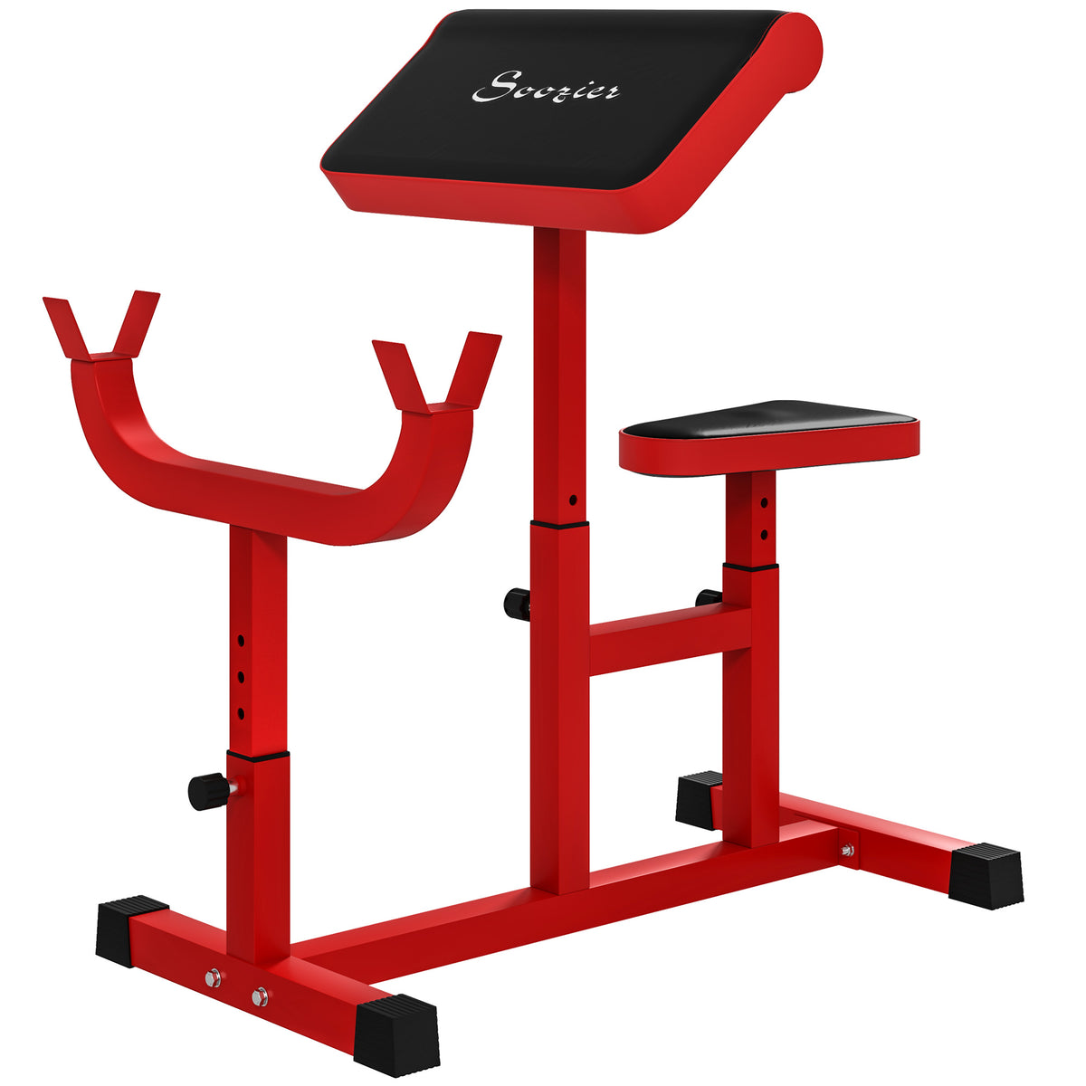 265 LBS Preacher Curl Bench - Red