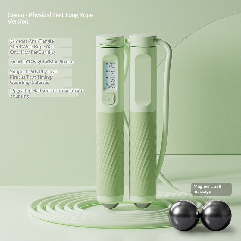 Cordless Magnetic-Bead Massage Rope - Green