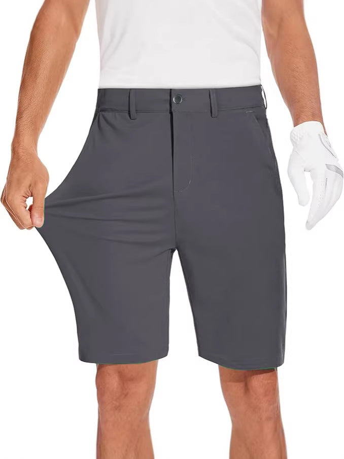 Men's Golf Business Shorts - Dark gray