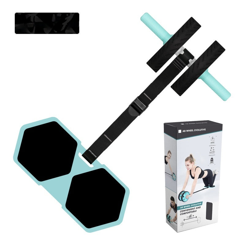 Automatic Rebound Ab Wheel - Knee Board A2 Macarons Green