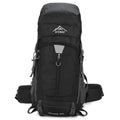 Waterproof Casual Backpack for Camping and Hiking - Black
